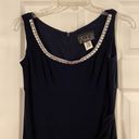 Alex Evenings ALEX Evening Dress size 6 length 53” bust 32” navy blue color all bids attached Photo 7