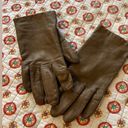 Krass&co Vintage Genuine Leather Brown Gloves 60s Fownes Bros &  size small Photo 3