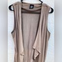 Bobeau size L brown suede Vest Photo 13