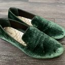 Birdies  8 The Starling Green Velvet Loafers Photo 1