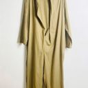 Black Crane 100% cotton jumpsuit in mocha Tan Size L Photo 5