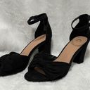 C Est. 1946  Black Peep Toe Block Heel 9 Photo 2