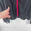 Soffe  Women's Full Zip Jacket Mock Neck Activewear Athletic Pocket Black Size XL Photo 6