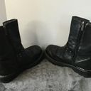 Harley Davidson  Marmora Ladies Black Leather Buckle Biker Boots Size 9.5    EUC Photo 2