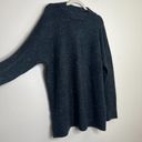 Loft  Speckled Mockneck Turtleneck Long Sleeve Longline Relaxed Sweater Sz XL Photo 1