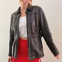 Banana Republic Vintage 1990's  100% Leather Zip Up Jacket Photo 0