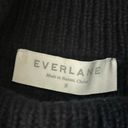 Everlane  navy blue sleeveless ribbed turtleneck sleeveless sweater Photo 1