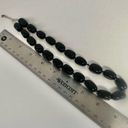 Onyx black  beaded necklace Photo 7