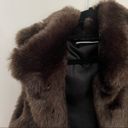 Worthington Faux Fur Vest Brown S Photo 5