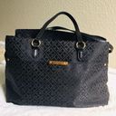 Tommy Hilfiger Black Monogram Tote Photo 0