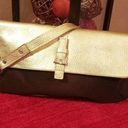 Bijoux Terner  Brown And Gold Shoulder Handbag Photo 0