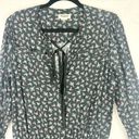 Zadig & Voltaire Remus Liberty Floral Dress Size Medium Black Smocked Photo 6