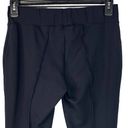 Lands'End  Small (6-8) Ponte Legging Pants Ankle Zip Mid-Rise Stretch Black Photo 3