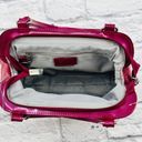 Mulberry NEW‎ Beijo Just Hold Me  Razzbery Purse Handbag Patent Leather Trim Pink Photo 8