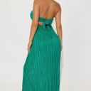 FashioNova Green Bodycon Maxi Dress Photo 1