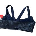 Spanx NWT  Printed Low Impact Sports Bra Size XS in Midnight Garden Photo 2