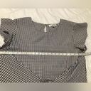 Roommates Chic checkered Tie-Front Blouse Photo 7