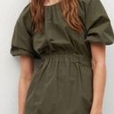 Mango puffed sleeve cotton dress Photo 1