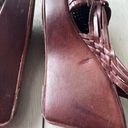 Frye  Lola Huarache Leather Wedge Sandals Size 9 Photo 3