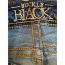 Buckle  Black 30x32 No. 145 Straight Leg Low Rise Stretch Jeans Photo 3