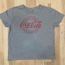 Coca-Cola  tee Sz S gray shirt top Photo 0