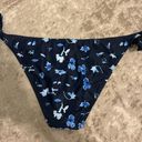 SheIn Floral Print Tie Side Bikini Bottom Photo 1