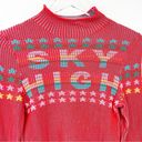 Urban Outfitters NEW  BDG Sky High Mockneck Sweater XS Red Photo 3