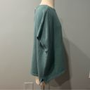 Cyrus NWT  Aqua Fresh Green Sweater Knit Poncho Size Small Photo 3