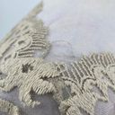 Tadashi Shoji  Tiered Lace Gown Scalloped Embroidered Dress Beige Ivory Womens 10 Photo 10