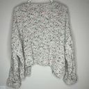 The Moon  & Madison Women Size M Multi Colored Open Front Boxy Cropped Cardigan Photo 1