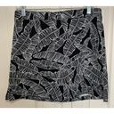 Rafaella Rafaela Comfort skort black and white botanical print Photo 3