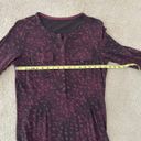 Patagonia Woman's Burgundy Organic Cotton Dress, Sz M. Photo 9