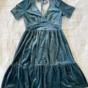 Wishlist Velvet Babydoll Dress Photo 0