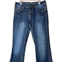 Edge Cowgirl Tuff Western  Dark Wash Size 28 Photo 1