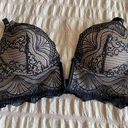 V Neck Plunge Bra Black Size XS Photo 0