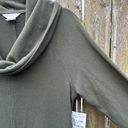 Caslon NWT  Olive Green Funnel Neck Pullover Sweater Sz XS Photo 7