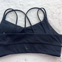 YoungLA Asana Strappy back in Black Sports Bra Size Small Photo 2