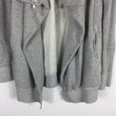 ALLSAINTS  Mila Dahlia Sweatshirt Grey Zipper Oversized Cardigan XS Photo 11