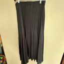 Max Studio  Black Pleated Skirt Size Medium Photo 3