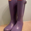 Hunter Purple Rain Boots Photo 1