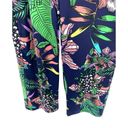 SANDIVA Tropical Swim Coverup Wideleg Pants Size‎ M Flowy Vacation Cruise Light Size M Photo 3