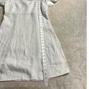 Madewell  Alexi Minidress Women's Size 6 White Linen Blend Flutter Sleeve NWT Photo 11