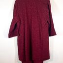 Natori 3pc  Burgundy Red Duster Jacket, Dress, Pant Mix Match Outfit size 12 Photo 4