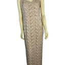 Oleg Cassini BlackTie  embroidered beaded long dress size 12 Photo 0