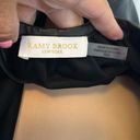 Ramy Brook  Astrid Black Faux Leather Top Photo 9