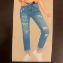 Wax Jean High Waisted Light Washed Boyfriend Jeans  Photo 1