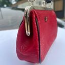 Tommy Hilfiger  Y2K Vintage Cherry Red Shoulder Tote Bag 90’s Chic Snap Woven 00s Photo 1