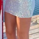 Windsor Light Blue Homecoming Dress Photo 2