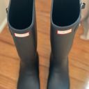 Hunter Tall Matte Black Rain Boots Photo 1