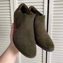 Earth Origins  Christine Booties in Olive Patchwork Women’s 7.5 Photo 2